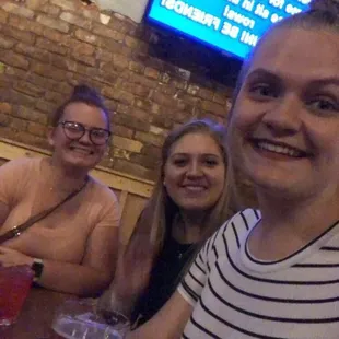 Drinks before the show!