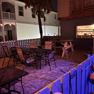 patio facing the ocean