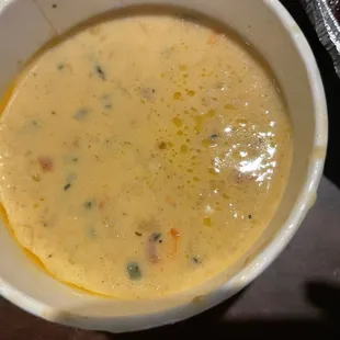 Spicy crab chowder