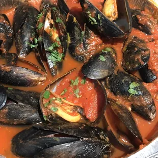 Steamed Mussels