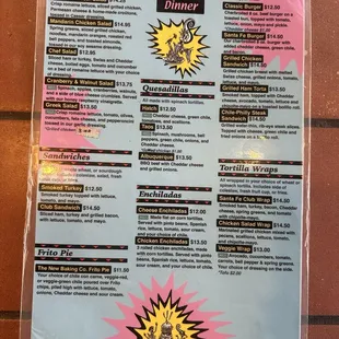 Lunch &amp; Dinner