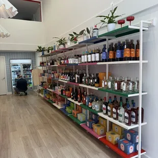 Inside - non alcoholic liquors