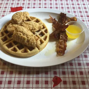 Chicken and Waffles