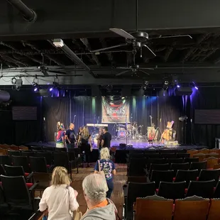 Inside the theater after the 7 Bridges concert