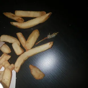 Yes. That is a cooked feather in my side order of fries.