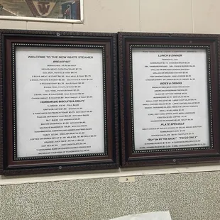 Every booth has the menus with fair prices, to be honest, amazing prices!