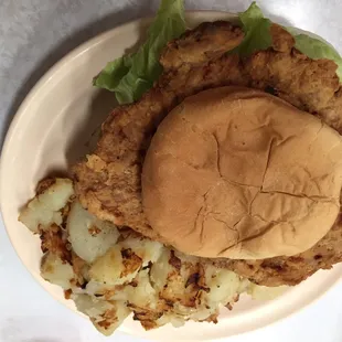 Pork Tenderloin Sandwich