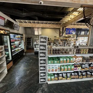 Interior of new store