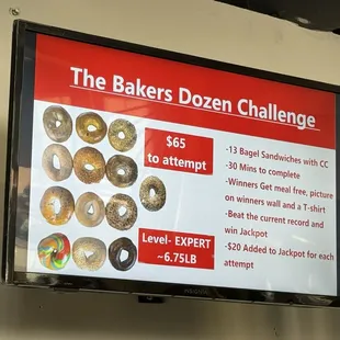 Bagel challenge