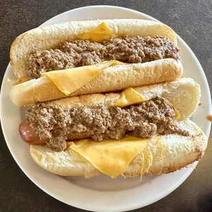 Chili-cheese dogs
