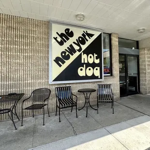 Front entrance to the restaurant