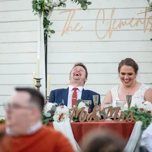 Newland Barn Wedding October 21, 2023  Photos by Tom Keene LAdigitalPhoto.com   See I told you it was funny