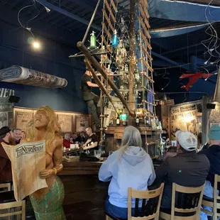 Bar shaped like a ship