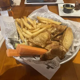 Lemon and pepper wings.