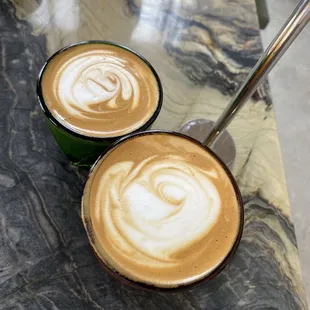Cortado and Flat White