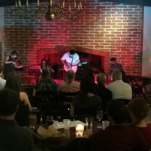 Live music in The Commons.