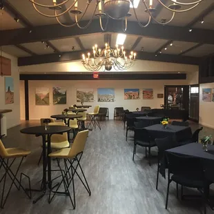 The Commons at The Newton. This space is great for weddings, anniversaries, office parties and more.