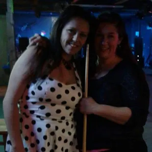 two women posing for a picture