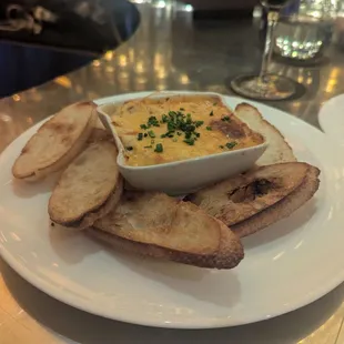 Crab dip.