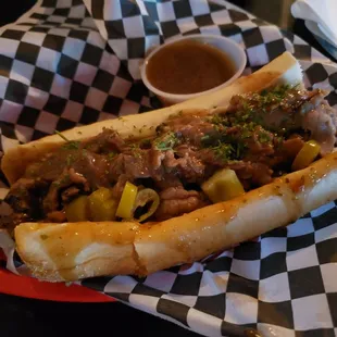 Italian Beef - Skip! Extremely salty au jus.