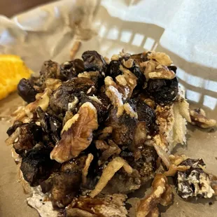 Mushroom Walnut Toast