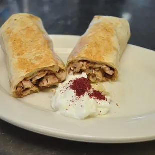 Chicken Shawerma Wrap