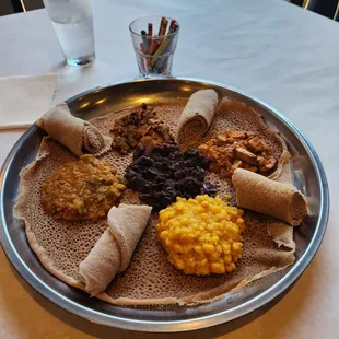 Pick 3 Hot Stews  Okra and Red Lentils Mushroom  Tofu