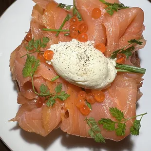 Scottish Smoked Salmon ($28)