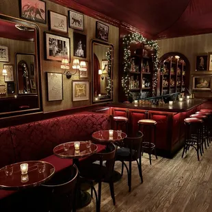 the interior of a restaurant