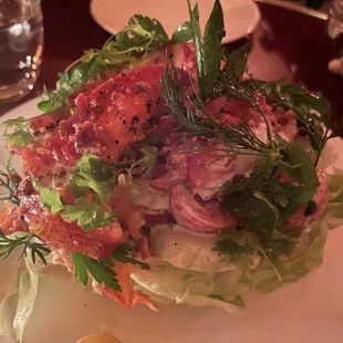 Lobster Wedge Salad
