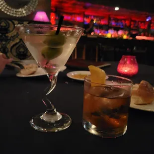 Dirty martini + Up in Smoke