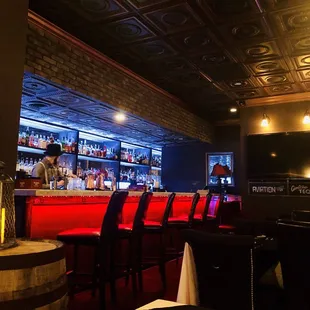 The bar