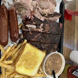 3 meat combo. Made 3+ meals for home.