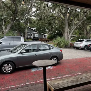 Parking, not much there. There are 3 other spots not in the picture