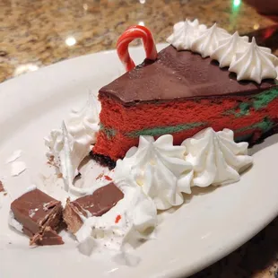 The Grinch cheesecake....yum yum