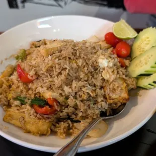 Tofu fried rice