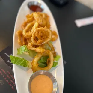 Fried A7. Golden Calamari