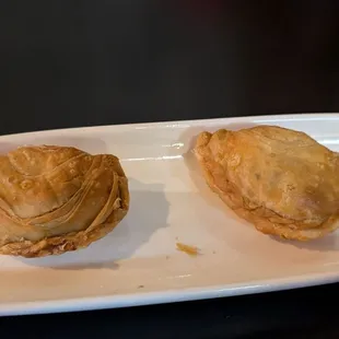 Taro Puff pastry appetizer