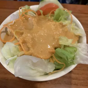 Ginger salad