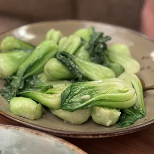 Baby Bok Choy with Garlic