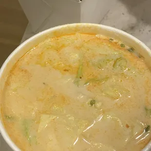 Thai Coconut Noodle Soup