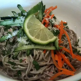 Lime and Coconut Spice Soba Noodles