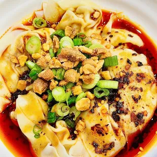 Sichuan Spicy Wonton in Red Oil