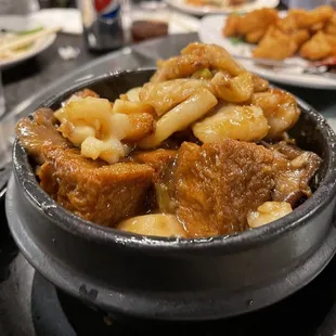 100. Beef Brisket with Dried Bean Curd Hot Pot