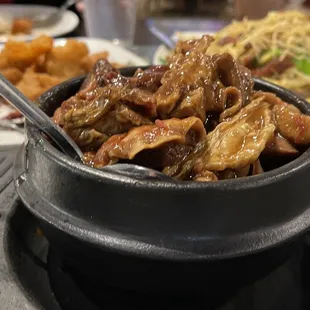 100. Beef Brisket with Dried Bean Curd Hot Pot
