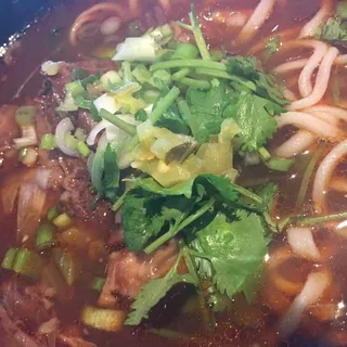 10. Beef Brisket Tomato Noodle Soup