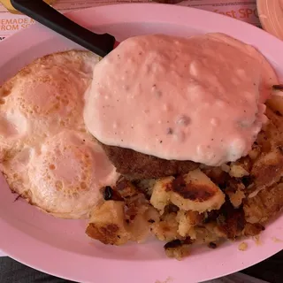 Ribeye Steak and Eggs