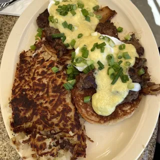 Marinated Steak Benedict