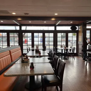 Nice and bright with large windows