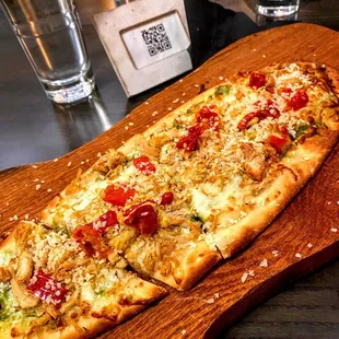 Pesto Chicken Flatbread